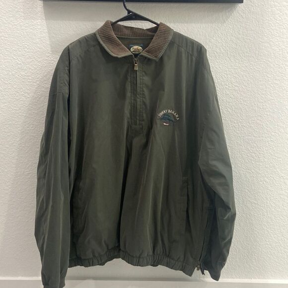 Tommy Bahama pull over jacket - Picture 1 of 9